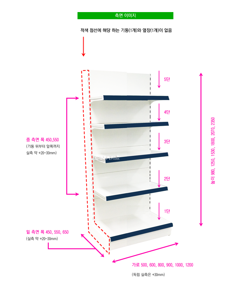 하이퍼엔드5단연결600