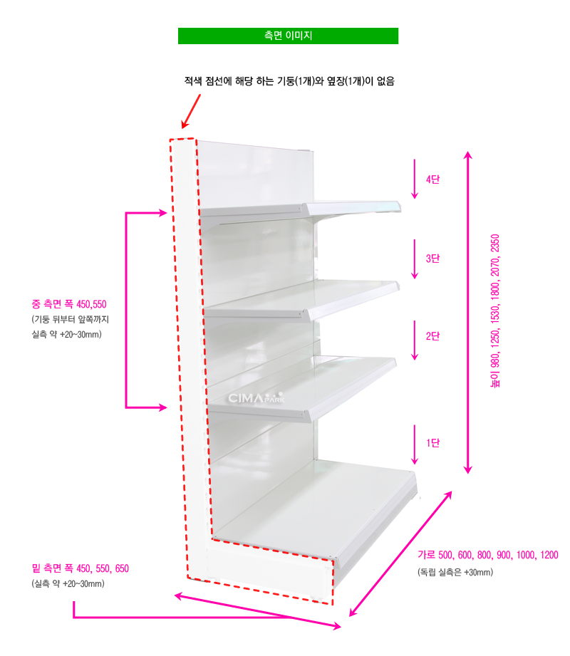 하이퍼벽면4단연결